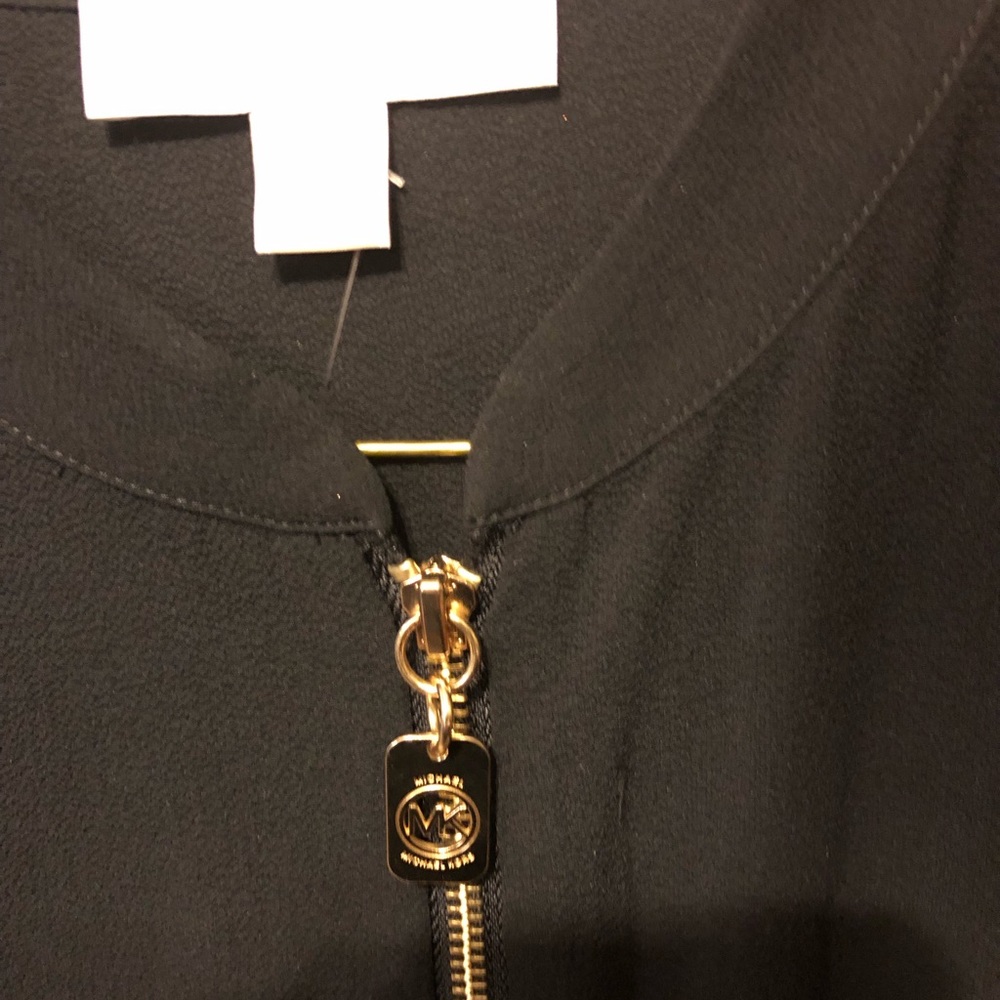 Michael Kors Bomber Jacket Black, size Small BNWT